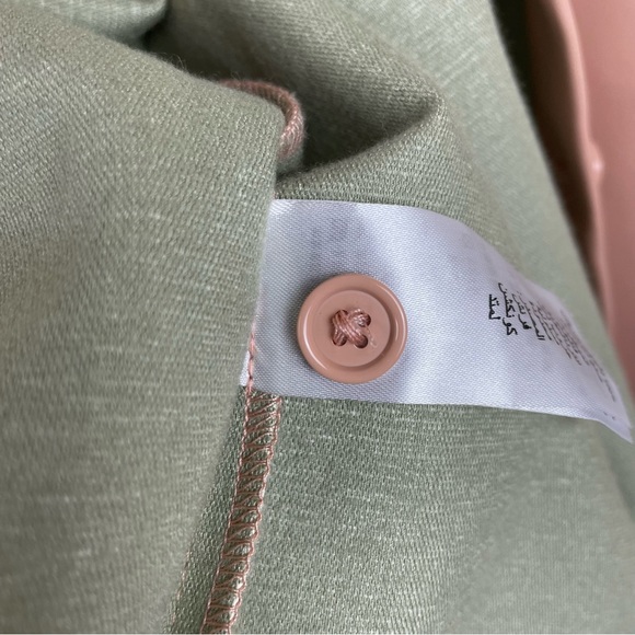 French Connection Vegan Leather Crolenda Oversized Shirt Size Small - Picture 9 of 11